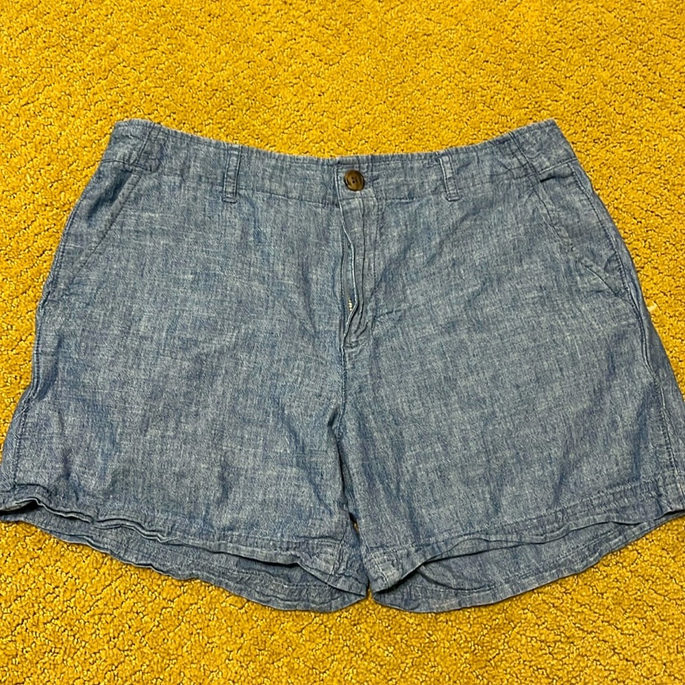 Blue Fabric Women’s Shorts